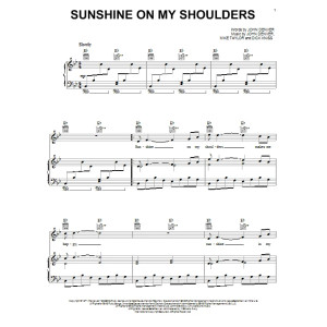 Sunshine On My Shoulders