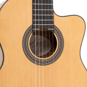 GT.CL E/A SAPELI NAT | Acoustic-Electric Guitar with Venetian Cutaway