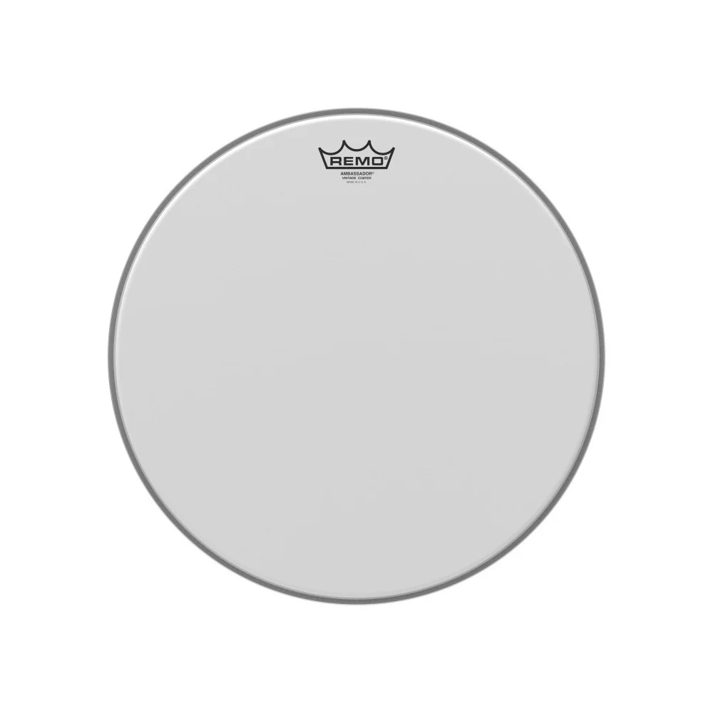 Peau Ambassador Vintage-A sablée 16" pour tom/tom sur pieds - Green Musicians