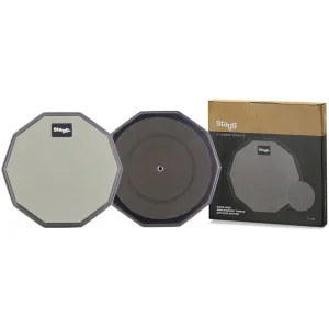 Pad de práctica de mesa 8" decagonal - Almohadilla de práctica de caucho | Green Musicians