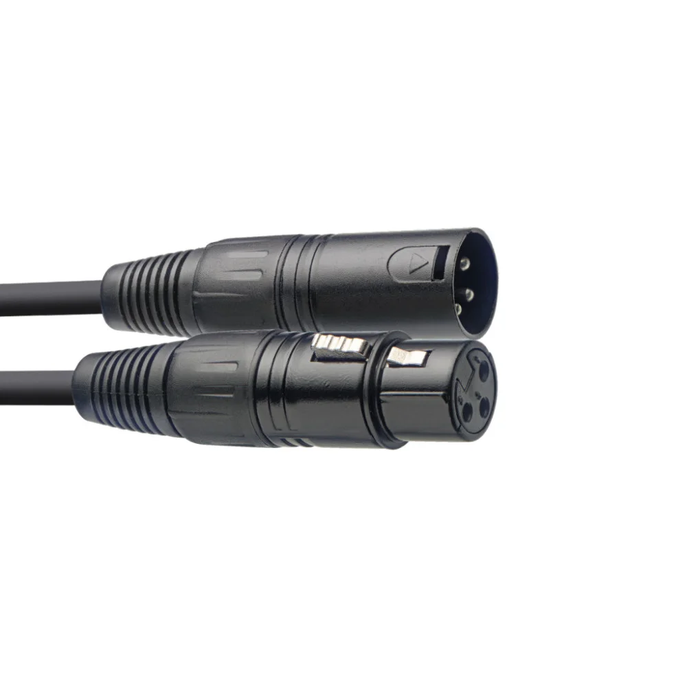 DMX-Kabel, XLR/XLR (m/w), 3 m | Professionelles DMX-Kabel - Green Musicians