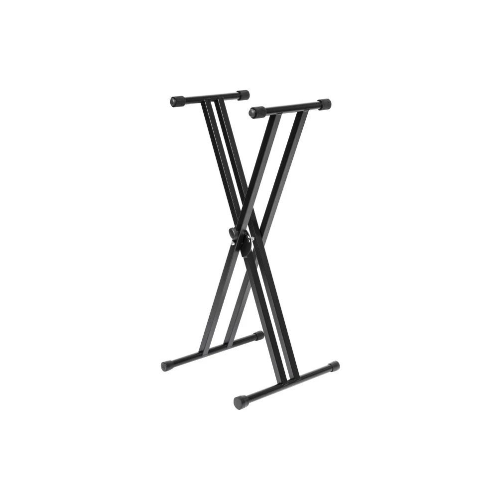Soporte en X doble para teclado plegable | Soporte para teclado ajustable