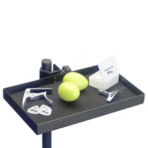 Bandeja para accesorios, con pinza para soporte