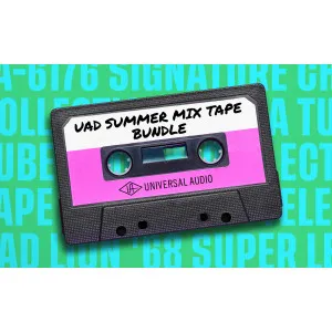 UAD Summer Mix Tape - Elige 3 Plug-Ins de 25 Títulos Destacados