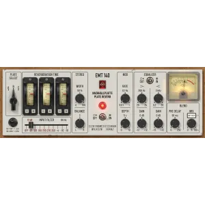 UAD EMT 140 Reverberador de Placa Clásico | Plugin de Reverb de Placa Auténtico