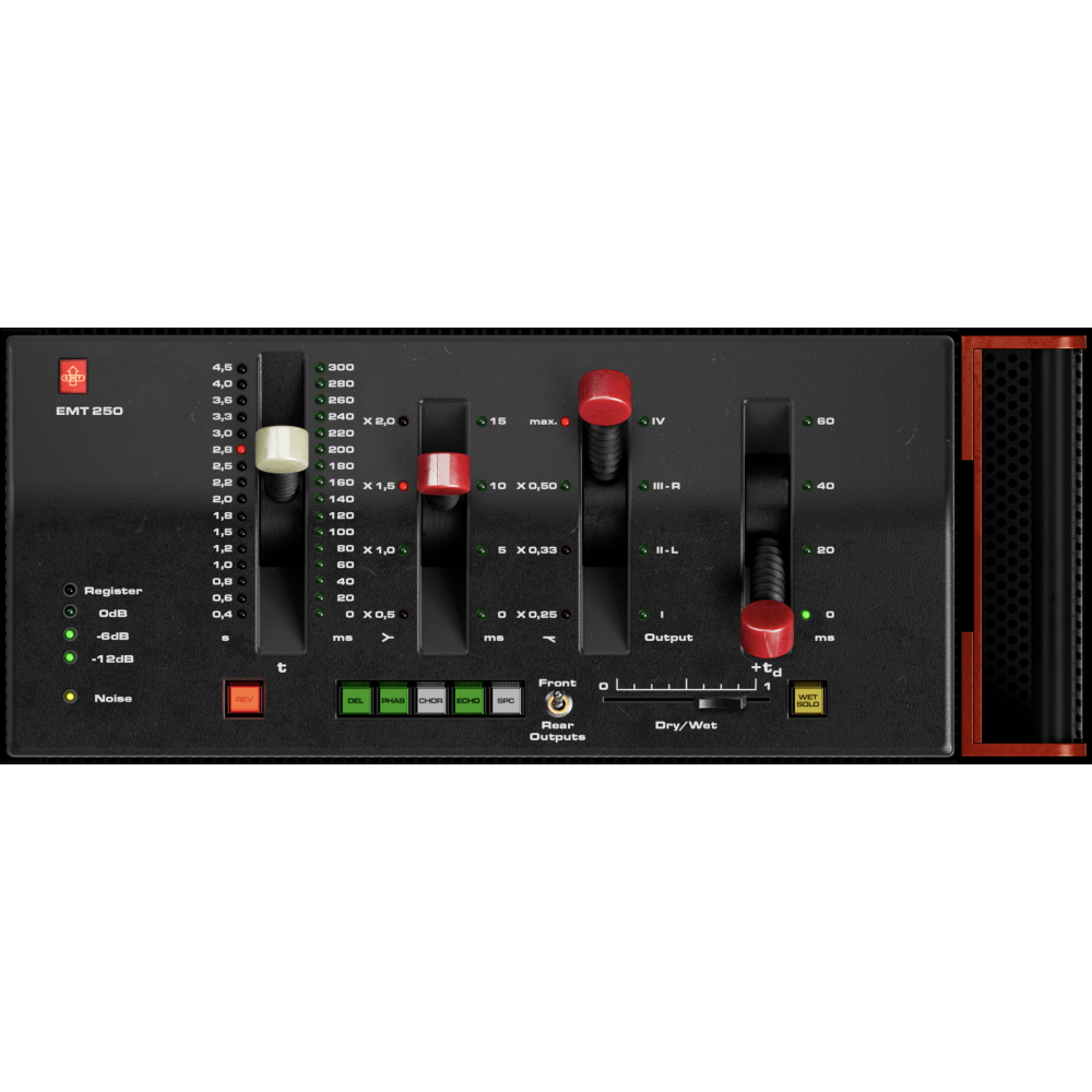 UAD EMT 250 Plugin de Réverbération Électronique Classique - Effets de Réverbération Numérique Authentique et de Modulation