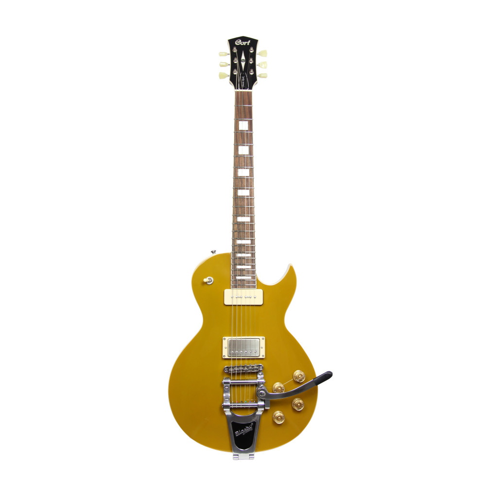Guitare Cort CR200 BV Gold Top - Édition Limitée Acajou Bigsby | Green Musicians