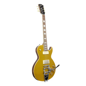 Guitare Cort CR200 BV Gold Top - Édition Limitée Acajou Bigsby | Green Musicians