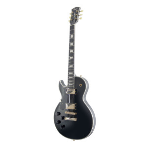 Cort Gitarre Linkshänder CR270 Schwarz | Linkshänder E-Gitarre Mahagoni-Korpus
