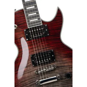 Guitare Cort CR300 Deluxe Lvb | Guitare électrique acajou micros Seymour Duncan