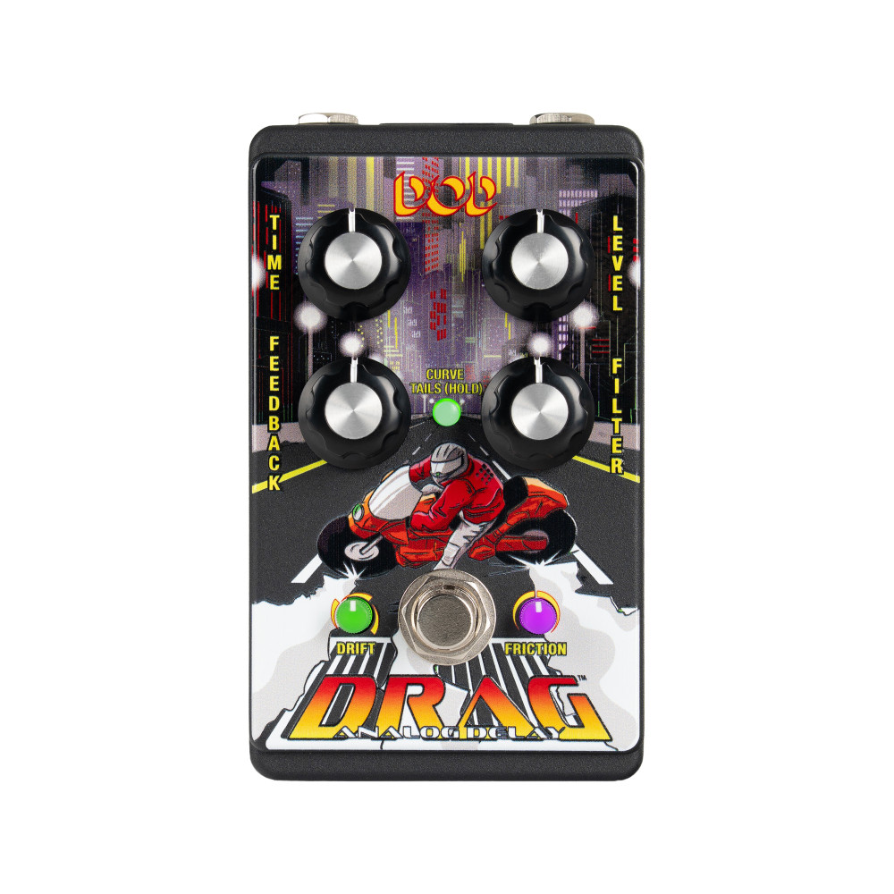 DOD Drag-v Analog Delay Pedal - Analog delay pedal | Green Musicians