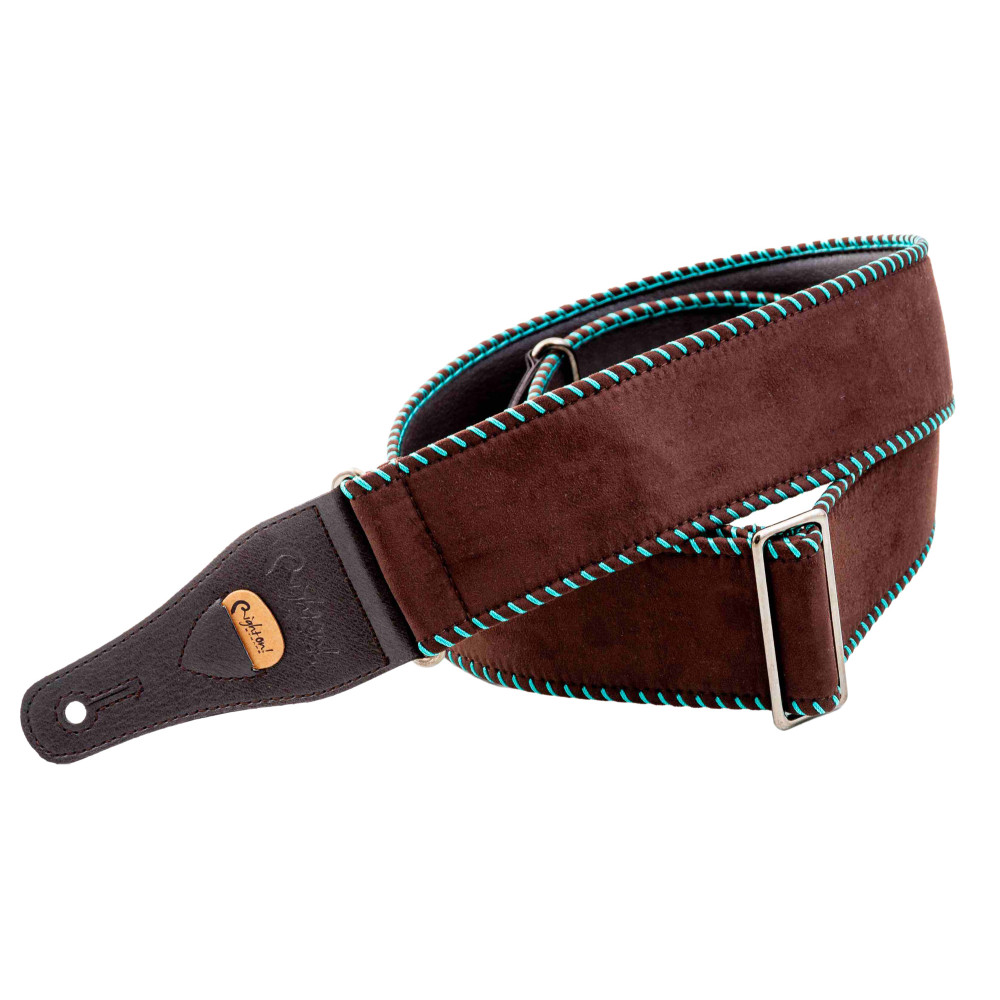 Righton Yeehaw Brown Vegan Guitar Strap | Comfortable Guitar Strap