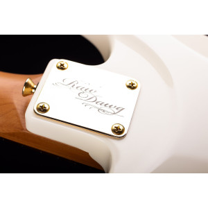 Magneto Guitars, Série Signature, Eric Gales Sonnet Rawdawg RD3, Blanc Vintage