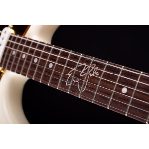 Magneto Guitars, Série Signature, Eric Gales Sonnet Rawdawg RD3, Blanc Vintage