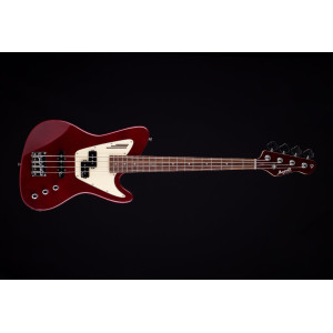 Magneto Guitars, Bajo Ruby, Rojo Metálico