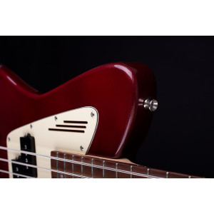 Magneto Guitars, Ruby Bass, Rouge métallique
