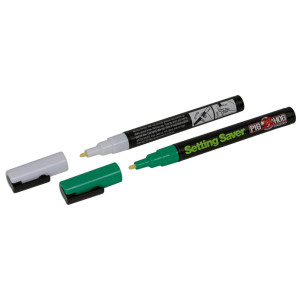 Pig Hog StageTrix Settings Saver Marqueur à craie - Lot de 2