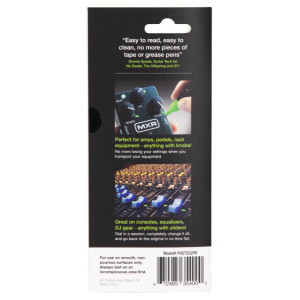 Pig Hog StageTrix Settings Saver Marqueur à craie - Lot de 2