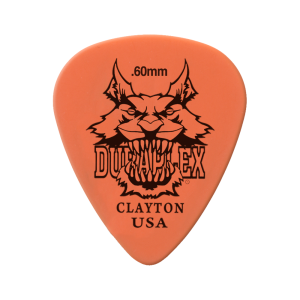 Clayton Duraplex Médiator Standard 0,60mm /12 pièces