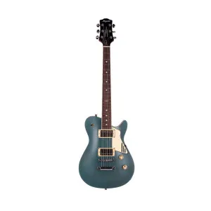 Magneto Guitars, Velvet Deluxe, Verde Metálico Seda