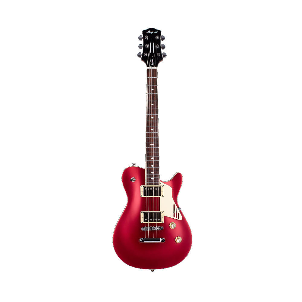 Magneto Guitars, Velvet Deluxe, Candy Red Silk