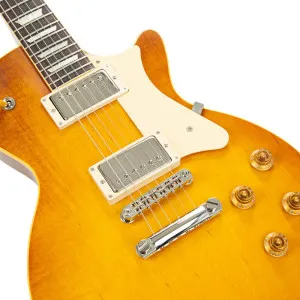 B-Stock, Heritage, Custom Shop Core Collection H-150 Plain Top Electric Guitar with Case, Dirty Lemon Burst