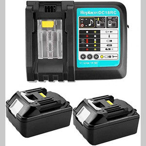 ACUS Kit Chargeur + 2 batteries 18V