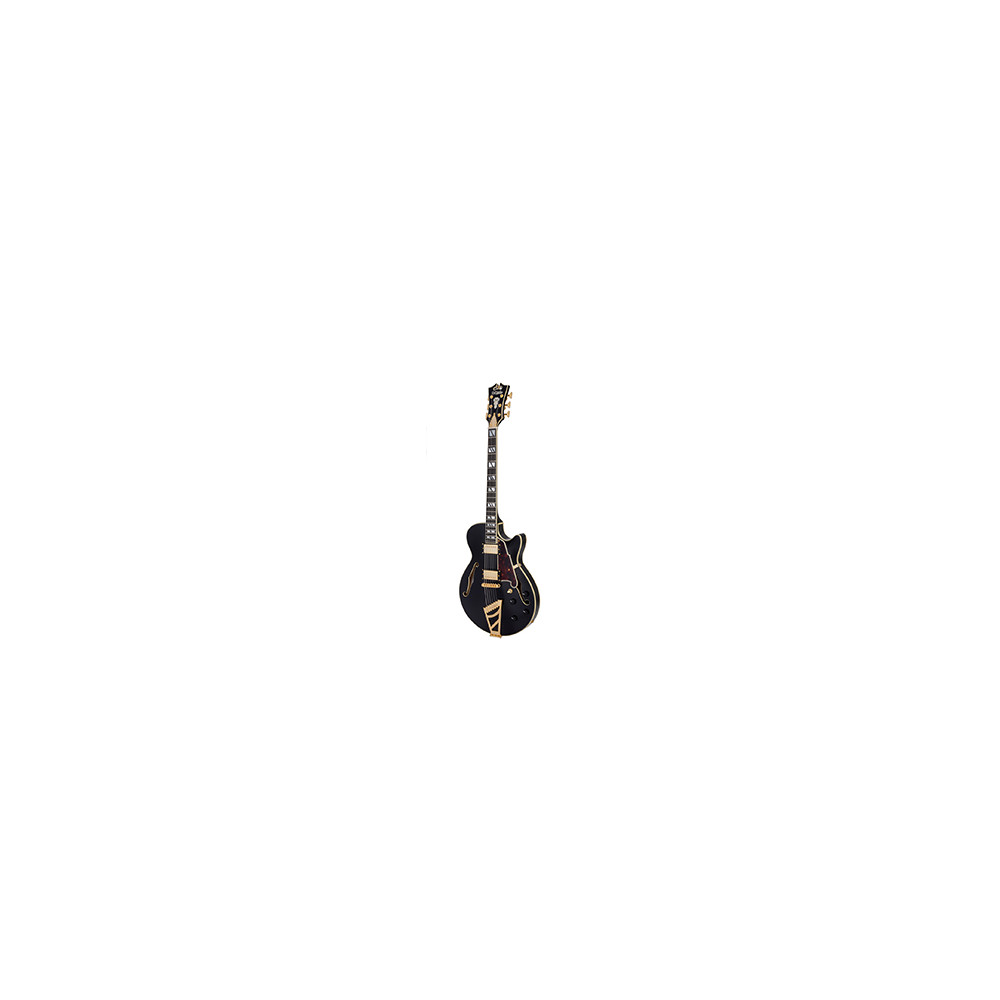 D'ANGELICO Excel SS Solid Black