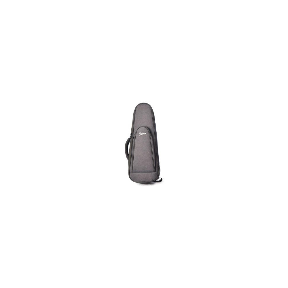 UNIVOX Softcase Anthracite pour Ukulele Soprano-6P