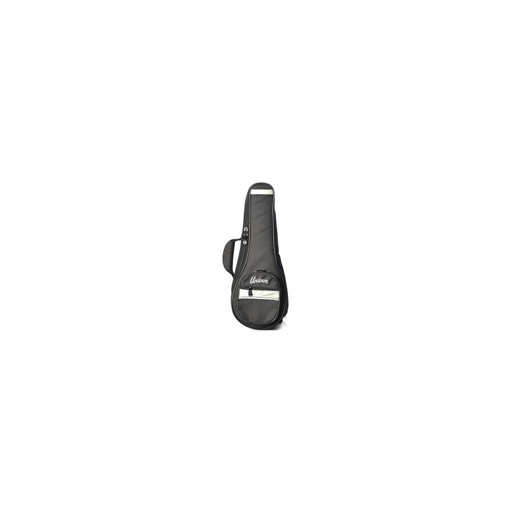 UNIVOX Housse Noire Deluxe Ukulele Ténor-6P