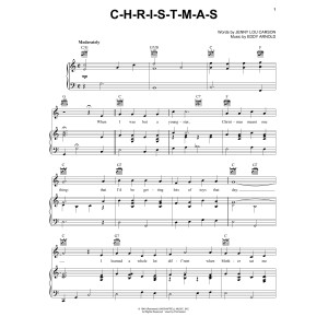 C-H-R-I-S-T-M-A-S