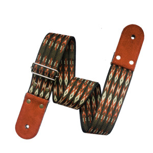 KIDAM K5203DR Gitarrengurt Muster Rot