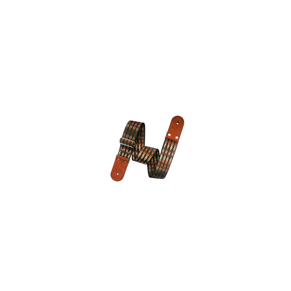 KIDAM K5203DR Correa Guitarra Motivos Rojo
