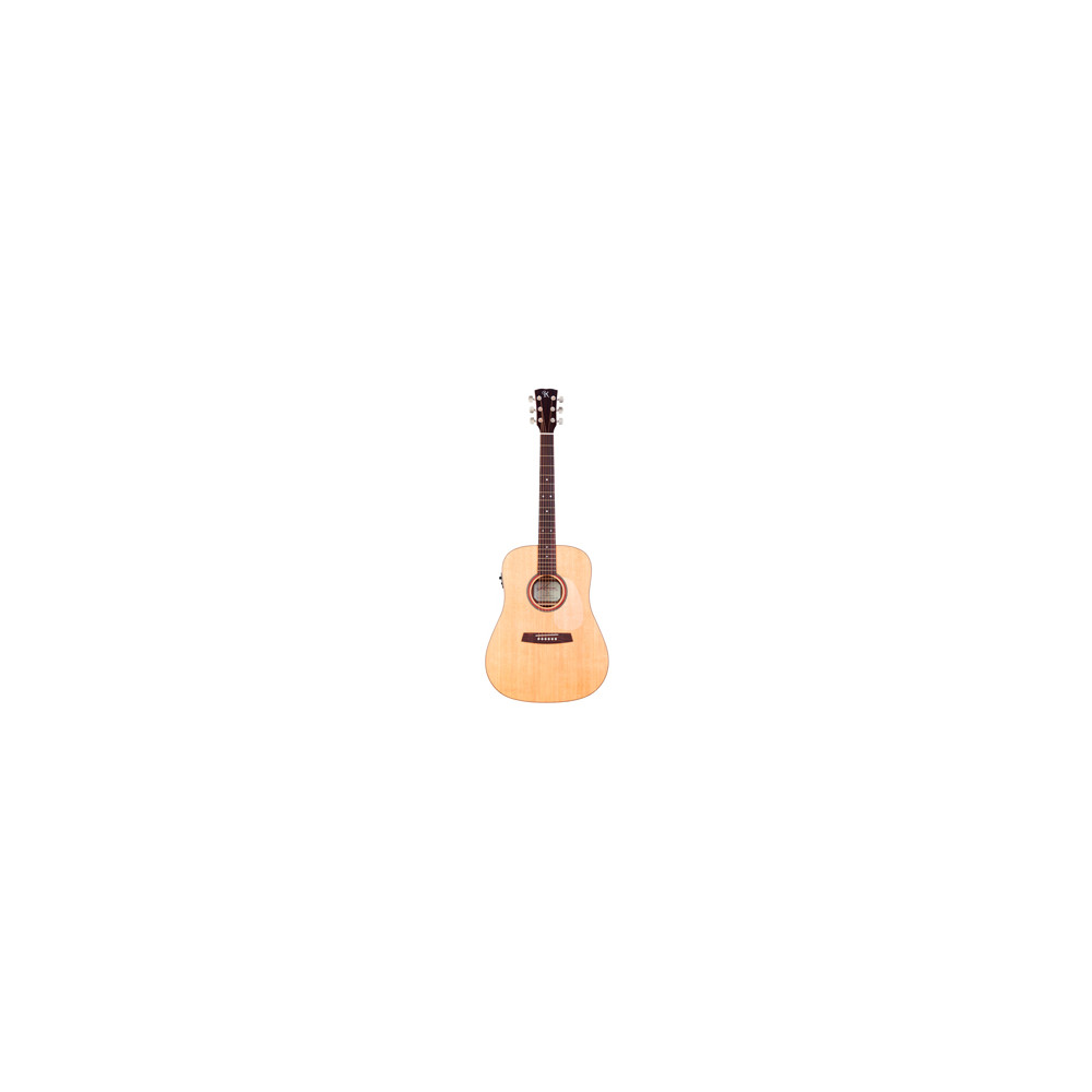 KREMONA K-M10E FOLK DREAD 10 ELECTRO SPRUCE MASSIF-SAPELLI-SATIN