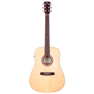 KREMONA K-F10E FOLK DREAD 10 ELECTRO SPRUCE MASSIF-PALISSANDRE-SATIN