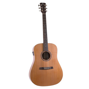 KREMONA K-M10CE FOLK DREAD 10 ELECTRO CEDRE MASSIF-SAPELLI-SATIN