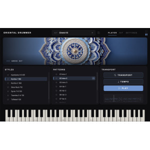 Oriental Drummer Drum Machine | MIDI Groove Plugin with 150+ Styles