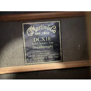 Martin DCX1E Natural 2005