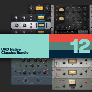 UAD Native Classics Bundle | 12 plug-ins légendaires de compresseur et d'égaliseur