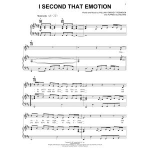 I Second That Emotion