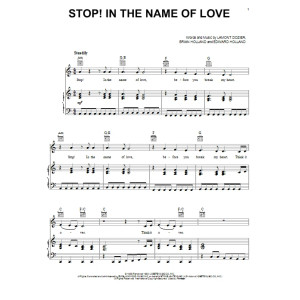 Stop! In The Name Of Love