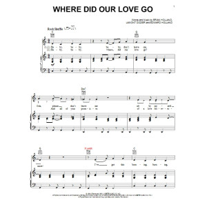 Where Did Our Love Go