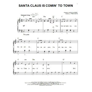 Santa Claus Is Comin' To Town