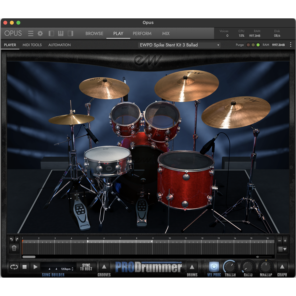 EastWest Sounds ProDrummer 1 & 2