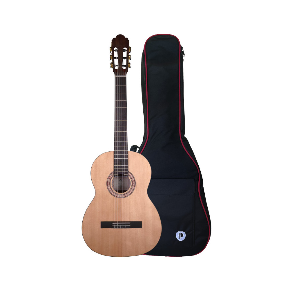 Bundle Classical Guitar Primera 4/4 + Prodipe Bag | Green Musicians