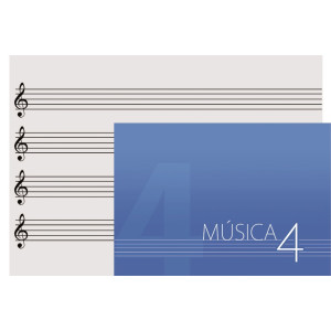 Oqan Music Sheet - Notenheft A5, 60 Seiten