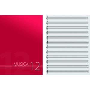 Oqan Oqan Music Sheet : Cahier de notation musicale A4 | Green Musicians