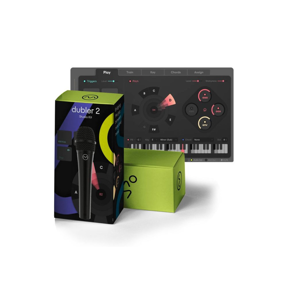 Logiciel Dubler 2 par Vochlea+ micro+ deuxième logiciel daw complémentaires ablton live 12 lite
