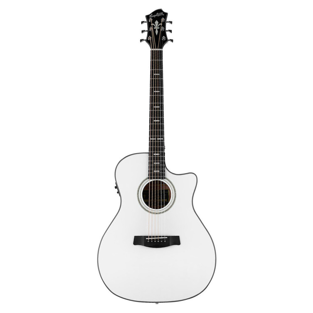 Guitarra electroacústica Hagstrom Siljan II Grand Auditorium CE WH