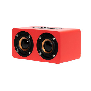 OQAN QBT-100 Rouge : Enceinte Bluetooth 10W Stéréo | Green Musicians
